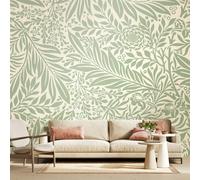 Origin Murals Trailing Ferns - Sage Green - Medium - W300cm x H240cm