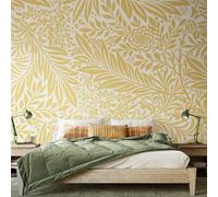 Origin Murals Trailing Ferns - Soft Gold - Medium - W300cm x H240cm