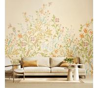 Origin Murals Trailing Lily - Buttercup Matt Smooth Paste The Wall Mural 350Cm Wide X 280Cm High