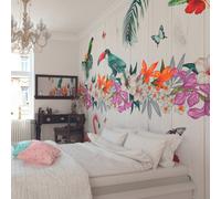 Origin Murals Tropical Birds Of Paradise Matt Smooth Paste The Wall 350Cm Wide X 280Cm High