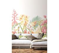 Origin Murals Tropical Foliage Wall Mural | Size: W300 cm x H240 cm Origin Murals Multicolor W300 cm x H240 cm
