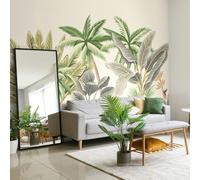 Origin Murals Tropical Palm Trees Wall Mural - Natural - Medium - W300cm x H240cm