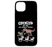 Origin Of Jack Russells Terrier Evolution History Dog Lover Case for iPhone 15 Plus