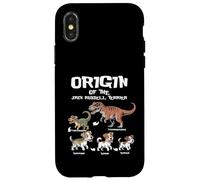 Origin Of Jack Russells Terrier Evolution History Dog Lover Case for iPhone X/XS
