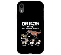 Origin Of Jack Russells Terrier Evolution History Dog Lover Case for iPhone XR
