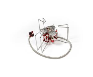 Origin Outdoors - Gaskocher Triple Power - Gas stove metallic /red