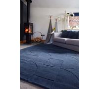 Origin 'Penny' Rug in Navy | Size: 120 cm x 170 cm Origin Navy 120 cm x 170 cm