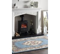 Origin 'Shensi' Rug in Blue | Size: 67 cm x 210 cm Origin Blue 67 cm x 210 cm
