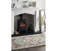 Origin 'Shensi' Rug in Green | Size: 60 cm x 120 cm Origin Green 60 cm x 120 cm