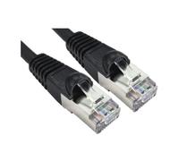 Origin Storage 1m Cat6A Patch Cable black 10GBASE-T LSZH