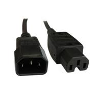 Origin Storage CAB-C14M-C15F-5M power cable Black C14 coupler C15 coupler - Power Cables (5 m, Male/Female, C14 coupler, C15 coupler, Black)