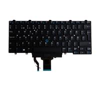Origin Storage Dell Latitude 7280 Notebook Keyboard Nordic Eastern European Backlit 83 Key