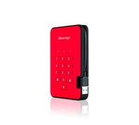 Origin Storage DISKASHUR2 SSD 256-BIT 16TB - RED data encryption device