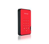 Origin Storage DISKASHUR2 SSD 256-BIT 8TB - RED