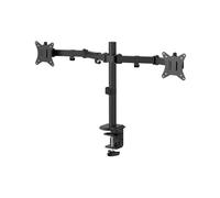 Origin Storage Dual Desk Mount / Stand for 32 Inch Monitor Black (OS-MA-BD)