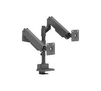 Origin Storage Gas Spring Dual Monitor Arm with VESA 75x75 and 100x100