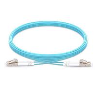 Origin Storage LC-LC OM3 Fibre Optic Cable Multimode Duplex - Aqua 1m