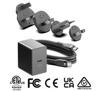 Origin Storage Origin 65W Wall Charger with 1.5m USB-C cable and 4 Multi AC Plugs
