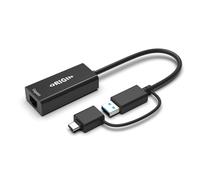 Origin Storage OS-HUB-USB3/C-RJ45 cable gender changer USB3.0/USB-C Bl