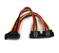Origin Storage STANDARD TO 2 X SERIAL ATA Y POWER SPLITTER. Cable length: 0.1 m Cable type: SATA III Connector 1: SATA 15-pin. Quantity per pack: 1 pc(s)