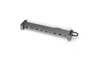 Origin Storage USB C 4K Travel Dock 10in1 USB-C travel docking station with 10-in-1 connectivity, dual HDMI output and power delivery, designed for
