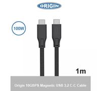 Origin Storage USB-C-C Magnetic cable 3.2 10Gbps 100W 20V 5A