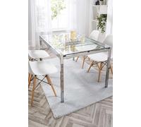 Origin Washable Faux Fur Grey Rug 80X150 | Size: 80 cm x 150 cm Origin Grey 80 cm x 150 cm
