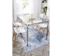 Origin Washable Garda Rug 160X230 in Blue | Size: 160 cm x 230 cm Origin Blue 160 cm x 230 cm