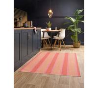 Origins Washable Sorbet Stripe 80X150, Orange