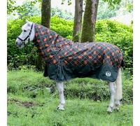 Original 100G Light-Medium Standard Neck Turnout Rug Olive - Khaki, Khaki 6'3