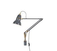 Original 1227 Brass Lamp w/wall Mount Elephant Grey