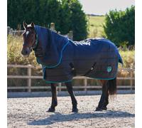 Original 250g Medium Detach-A-Neck Stable Rug Black/Ocean 6'0