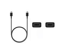 Original 25W Charging Cable for Samsung Galaxy S21, S21 Plus, S21 Ultra 5G| Type-C to C Charger Cable | Type C Rapid Quick Dash Fast charging cable-Black (only Cable)