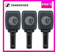 Original 3 PCS Wholesale SENNHEISER E906 Hypercardioid Dynamic Instrument Microphone Live Streaming Conference Sing Home Studio E906 3PCS