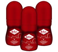 (Original) 3 x 50ml Lee Cooper Anti-perspirant Roll On Deodorant