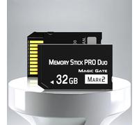 Original 32GB Memory Stick Pro Duo Mark2 - High Speed Storage for PSP 1000/2000/3000 and Digital Cameras - Fast Transfer, Durable, and Compatible