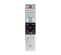 Original 50UL2063DB Remote Control compatible for Toshiba Smart 4K UHD HDR LED Freeview TV's