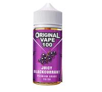 ORIGINAL 70/30 100ml Short Fill | No Nicotine - 0mg | For Adults 18+ Only (Juicy Blackcurrant)
