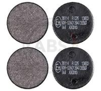 Original A.B.S. Brake Pad Set Disc Parking Brake 36114 for Citroën