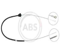 ABS All Brake Systems Handbrake Cable K10801 - Parking Brake Cable for Mercedes-Benz