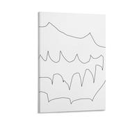 Original Abstract Pen Line Minimalistic Abstract Art Poster Canvas Wall Art Painting Office Home Decor Gifts 20x30inch(50x75cm)