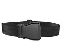 Original Airline Seat Belt Black/Black - Continuously Adjustable 110 cm Aircraft Belt Flying Belt - belt high 38mm