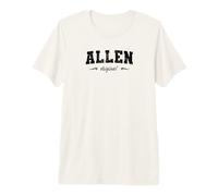 Original Allen Texas Retro Hometown Name Allen Original Premium T-Shirt