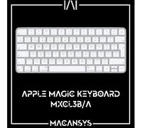Apple Magic keyboard Universal USB + Bluetooth QWERTY UK English White