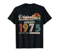 Original August 1975 50th Anniversary Vintage Gift T-Shirt