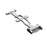 Original Authentic For Longines Stainless Steel Watch Strap Buckle Belt Double Press Butterfly Watch Bands Buckle