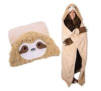 Original Authentic Slothy Sloth Wearable Hooded Blanket
