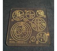 Original, Authentic Wild Gears Compact Set - Spirograph for Adults - Made in Canada by Aaron Bleakley