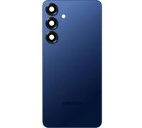 Original Battery Back Cover for Samsung Galaxy S25 Plus S936B Navy Blue with Factory Pre-Assembled Adhesive Strips and Camera Glass