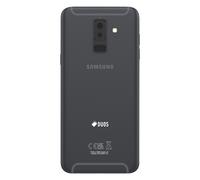 Original Battery Cover for Galaxy A6 Plus with Integrated Adhesive